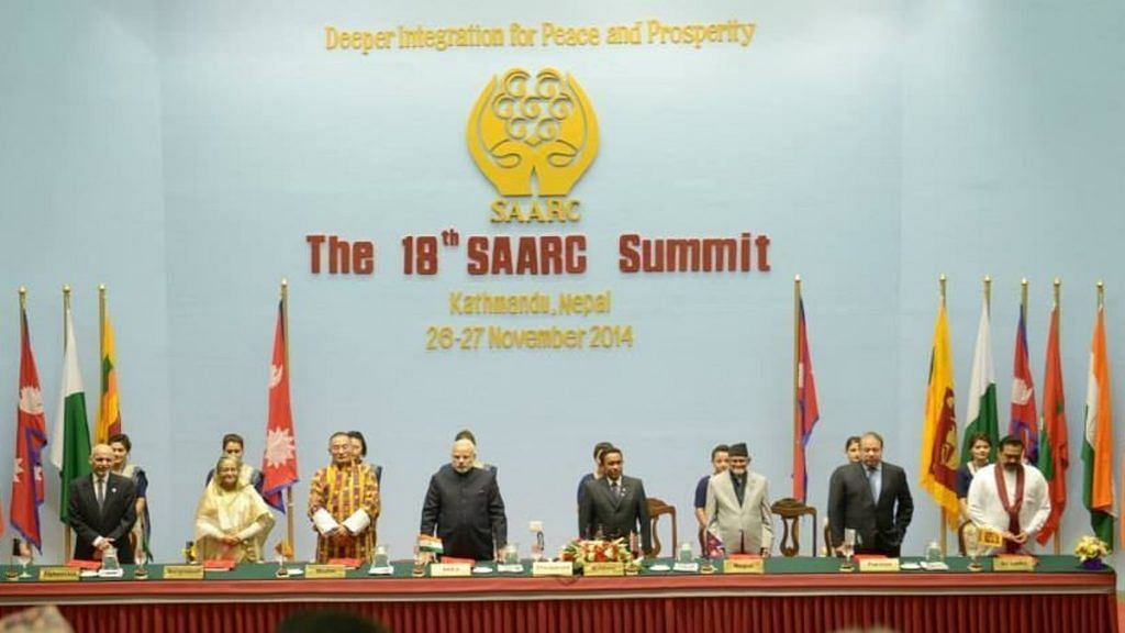 File image of the November 2014 SAARC Summit, the last meeting of the grouping's leaders | Via Facebook/saarcsecretariat