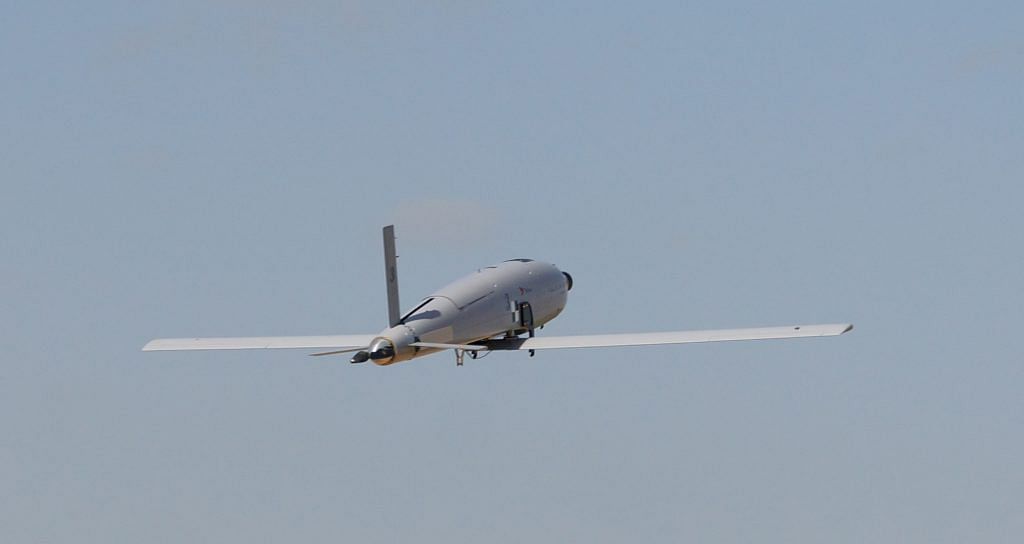 The SkyStriker kamikaze drone | Photo: https://elbitsystems.com/product/skystriker/