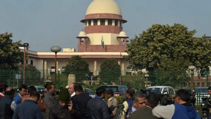 File photo of the Supreme Court of India | PTI