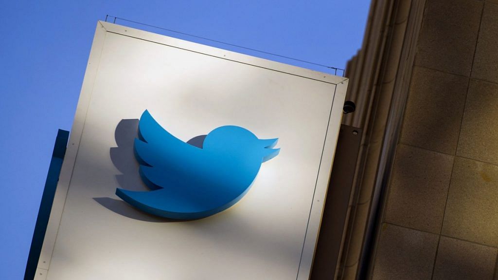 Twitter Inc. logo displayed on the facade of the company's headquarters in San Francisco, California, US | Bloomberg