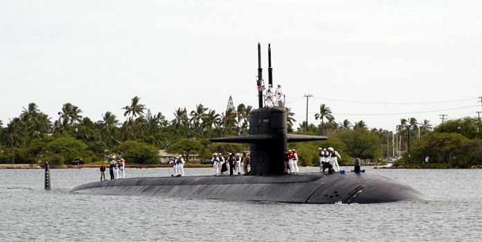 A US nuclear-powered submarine (representational image) | Wikimedia commons
