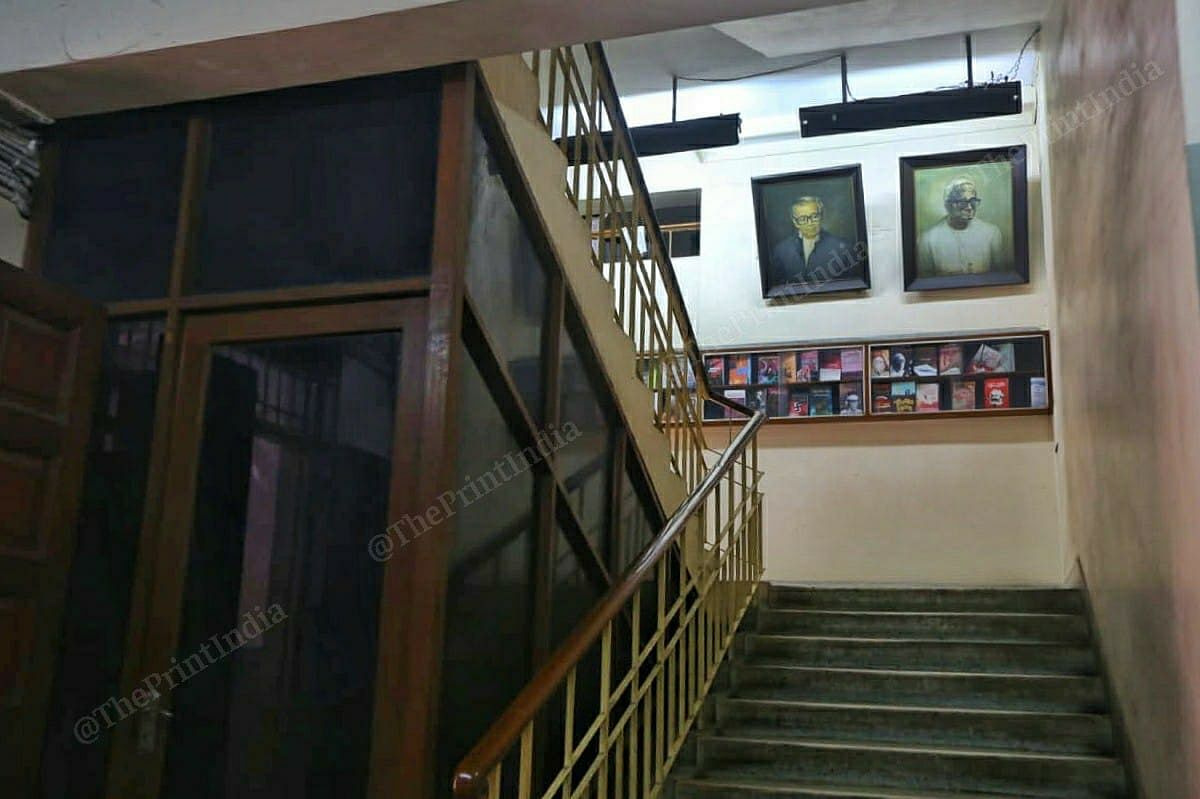 A deserted CPI(M) headquarters in Kolkata | Photo: Pravin Jain/ThePrint 