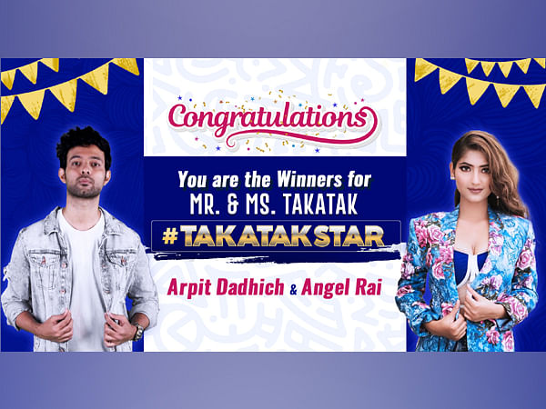 Arpit Dadhich and Angel Rai win the #TakaTakStar Challenge