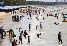 Visitors at Bangsaen Beach in Chonburi, Thailand | Bloomberg File Photo