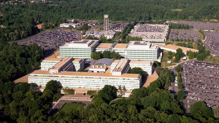 An aerial view of the CIA headquarters in Langley, Virginia. | Photo: Commons