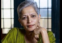 A file photo of murdered journalist Gauri Lankesh | Twitter | @gaurilankesh
