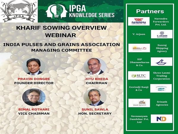 India Pulses and Grains Association hosts IPGA Knowledge Series Webinar on  Kharif Sowing Overview – ThePrint –