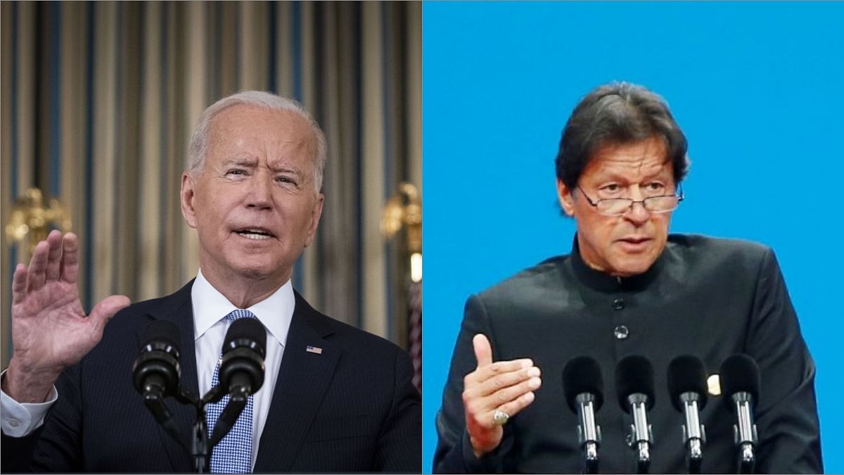 US President Joe Biden and Pakistan PM Imran Khan (file photo) | Bloomberg/ANI