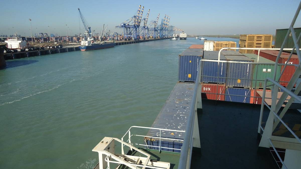 mundra File image of Mundra port | Wikimedia Commons