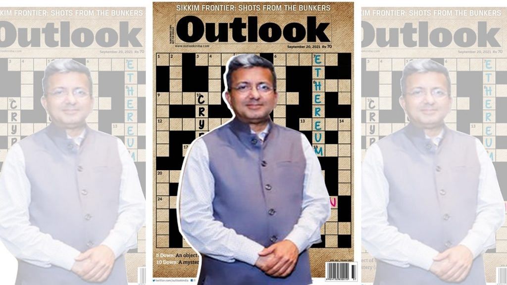File photo of Outlook magazine's Group Editor-in-Chief Ruben Banerjee. | Photo: Twitter/@Rubenbanerjee/Outlook