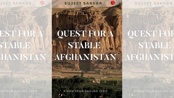 The cover of Sujeet Sarkar's Quest for a Stable Afganistan: A view from Ground Zero.