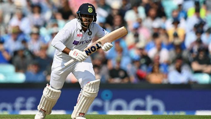 India's Shardul Thakur plays a shot during fourth day of the Fourth Test match between England and India at The Oval in London on 5 September 2021. | Photo: ANI