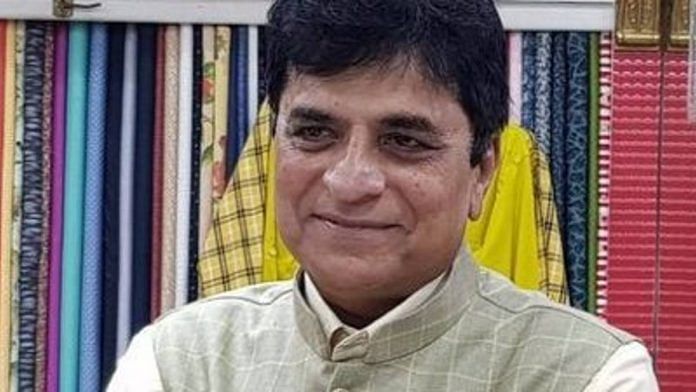 File photo of former BJP MP Kirit Somaiya | Twitter/@KiritSomaiya