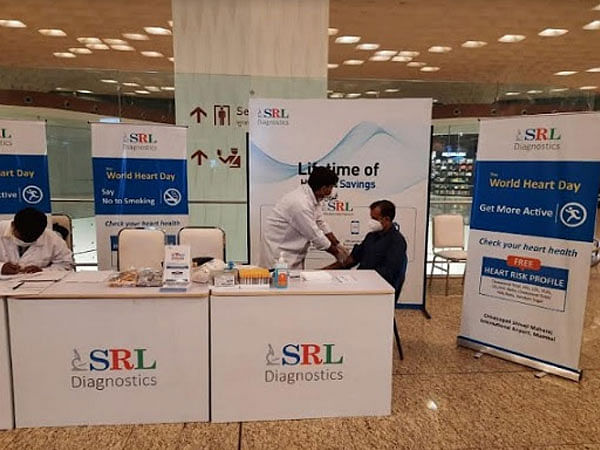 SRL Diagnostics organizes a ‘Free Cardiac Screening Camp’ at Mumbai Airport to commemorate World Heart Day