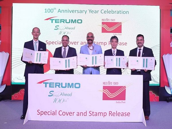 Terumo India releases Special Postal Cover and My Stamp to commemorate 100 years of Terumo Corporation