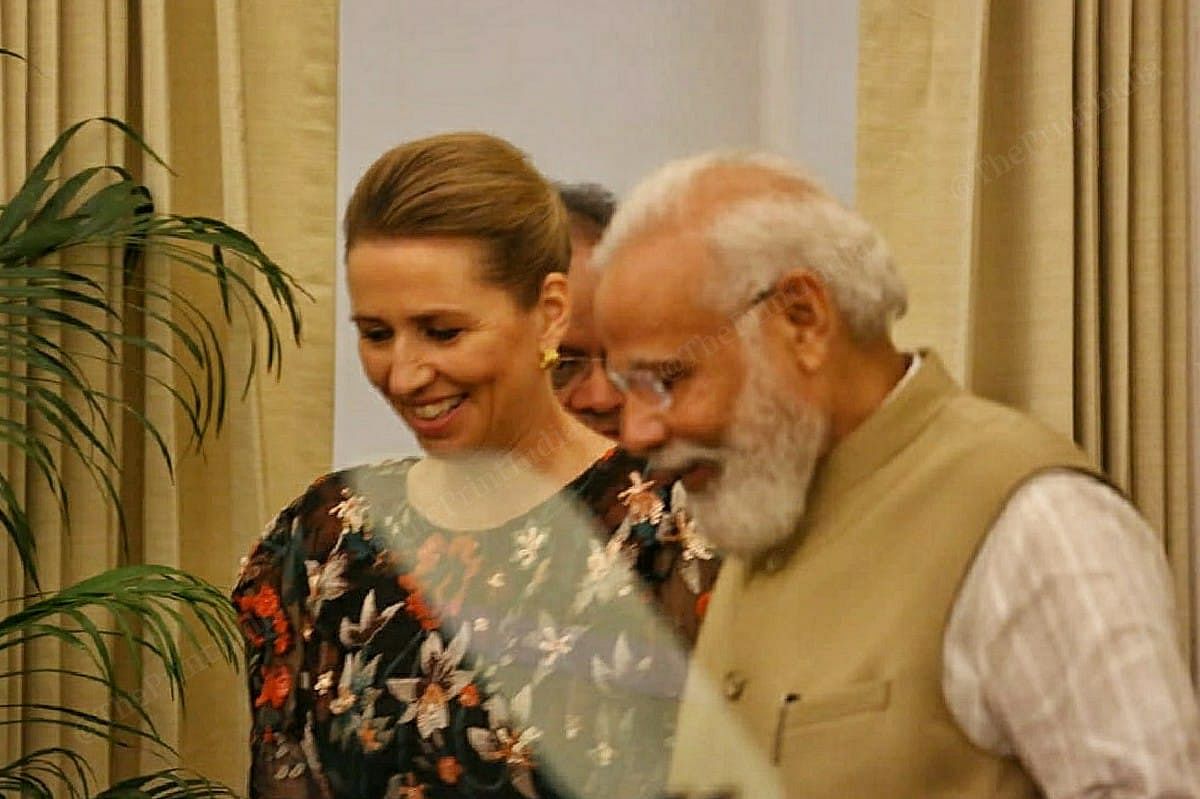 In her address to media, Fredericksen said that India is a close partner to Denmark | Photo: Praveen Jain | ThePrint