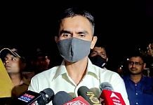 Sameer Wankhede of NCB talking to the media about the Aryan Khan case earlier this month | ANI