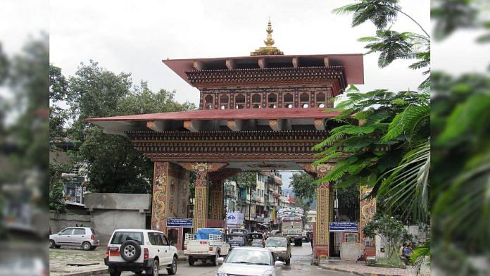 The Bhutan Gate defines the demarcation of Indian and the Bhutanese territory, with the adjoining cities of Phuentsholing and Jaigon (representational image) | Commons