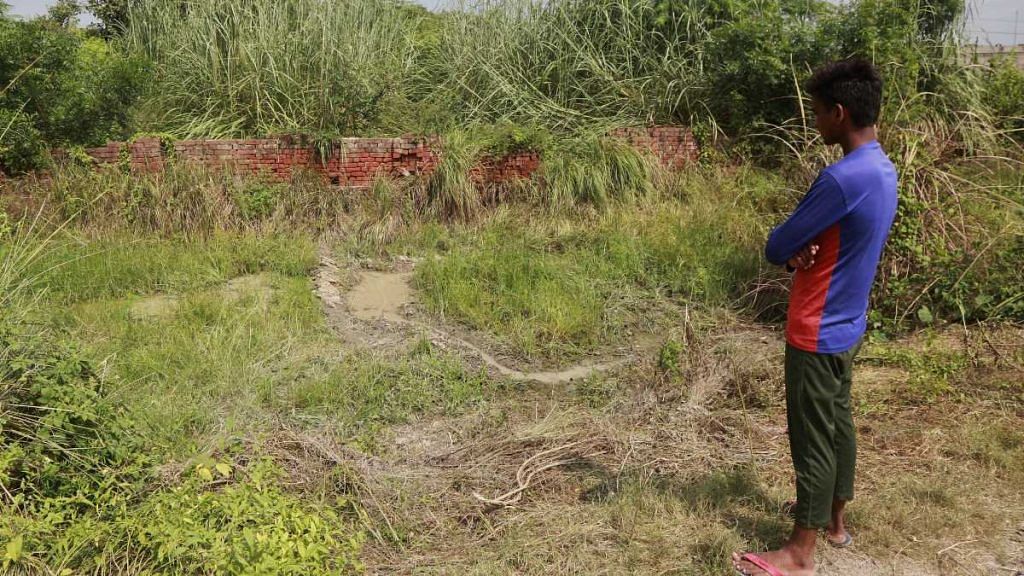 The spot where the 16-year-old Dalit girl's body was found near Bulandshahr | Manisha Mondal | ThePrint