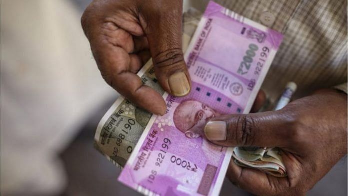 Representational image of currency | Dhiraj Singh | Bloomberg