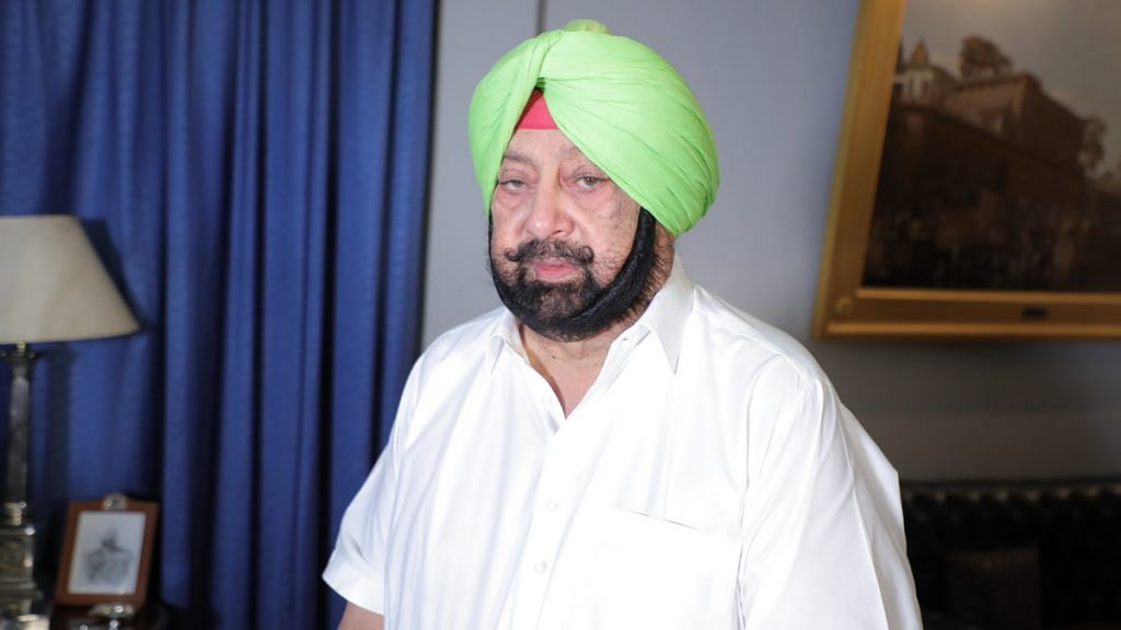 Former Punjab CM Captain Amarinder Singh | Photo: Sajid Ali | ThePrint