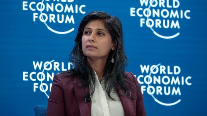 File photo of IMF chief economist Gita Gopinath | Bloomberg