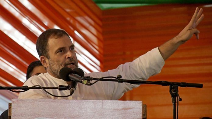 File photo of Congress leader Rahul Gandhi | ANI photo