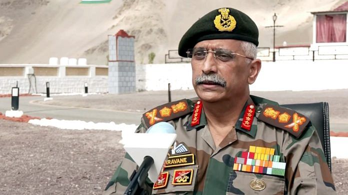 File photo of Army Chief General MM Naravane | ANI photo