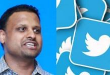 File photo of Twitter MD Manish Maheshwari (left) and Twitter logo (right) | Linkedin/Pixabay