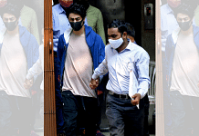 Aryan Khan, arrested in drugs case, at the NCB office after a medical check-up, in Mumbai on 6 October 2021 | Photo: ANI