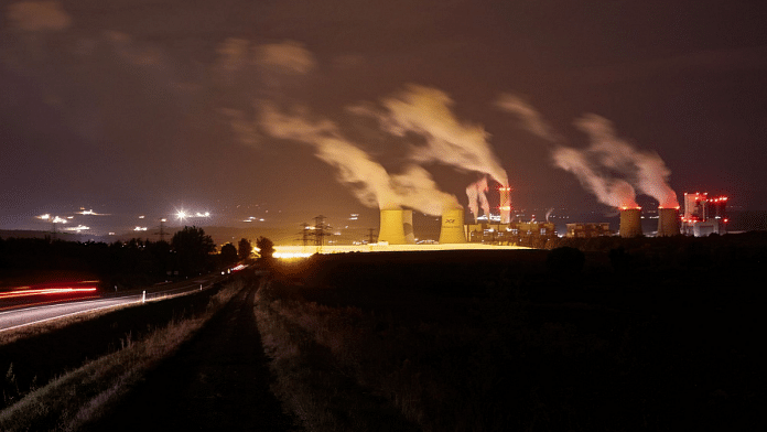 Emissions rise from chimneys at the Turow coal-powered power plant | Representational image | Photo: Bartek Sadowski | Bloomberg