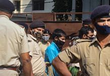 One of the nine convicted in the 2013 Gandhi Maidan serial blasts case, in Patna on 27 October 2021