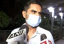NCB Mumbai zonal director Sameer Wankhede speaks to the media in New Delhi on 25 October 2021 | ANI photo