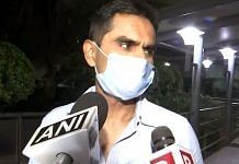 NCB Mumbai zonal director Sameer Wankhede speaks to the media in New Delhi on 25 October 2021 | ANI photo