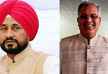 File photo of Punjab CM Charanjit Singh Channi | ANI photo | Chief Minister Bhupesh Baghel | Photo credits: Suraj Singh Bisht/ThePrint File photo | Twitter/@BhupeshBaghelCG