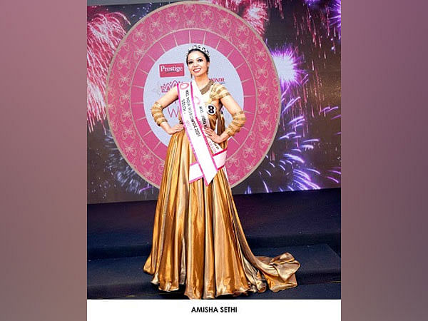 Amisha Sethi crowned as the winner of Prestige Haut Monde Mrs India Worldwide 2021, Season 10