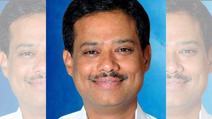 A file photo of BJP Raichur MLA Shivraj Patil. | Photo: Facebook