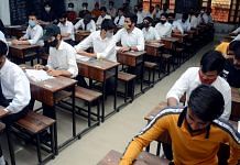 Students sit for the class 10 board examination in Jammu and Kashmir | Representational image | ANI photo