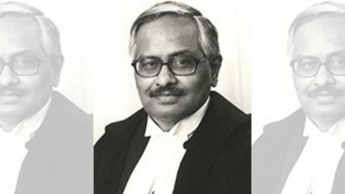 File photo of Justice R.V. Raveendran | sci.gov.in