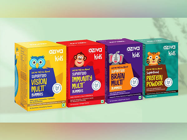 OZiva launches Superfood Kids range to bridge the gap of clean nutrition for growing children