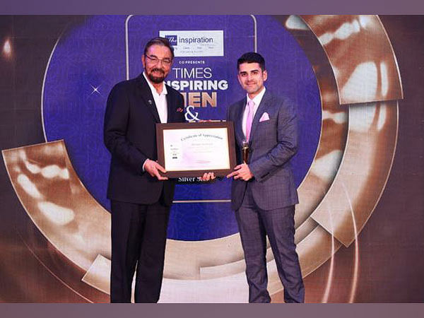 Shrenik Ghodawat wins Times Group ‘Young Business Tycoon 2021’ Award