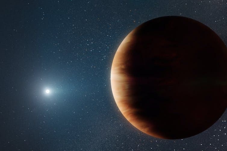A distant dead star is offering us a glimpse into the future of our Solar System