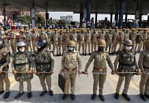 Representational image. | A file photo of UP Police personnel. | Photo: ANI