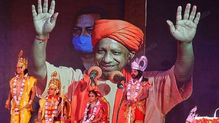 Ayodhya bathed in light for UP’s showpiece Deepotsav, and a peek at Ram Temple construction site