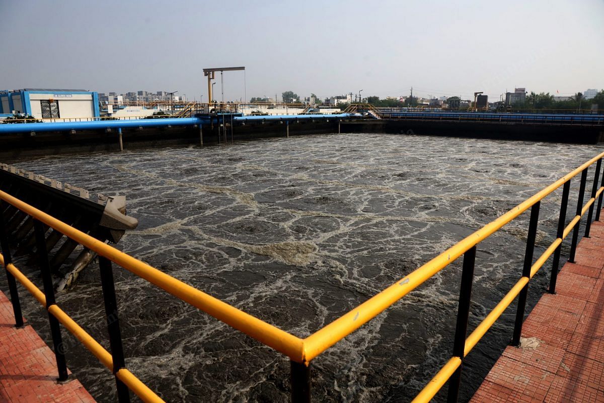 The plant where water is recycled, this water is used in industries as well as in the beautification of the city| Photo: Manisha Mondal | ThePrint