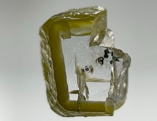 mineral in a diamond