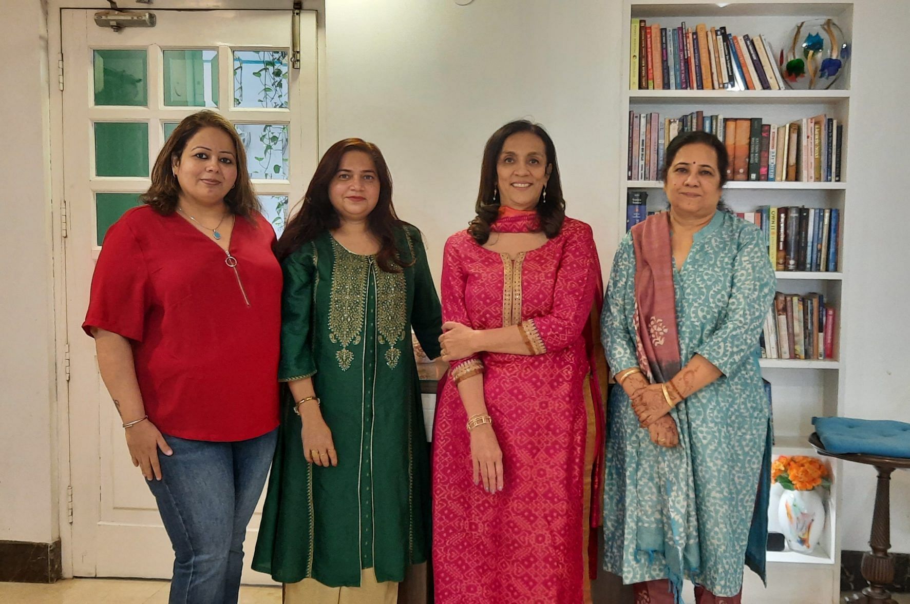 Dr Niru Kumar with her team members at Ask Insights | Photo Credit: Rewati Karan