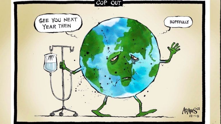 Earth waits for another COP-out next year, and Boris Johnson’s new order to his ministers