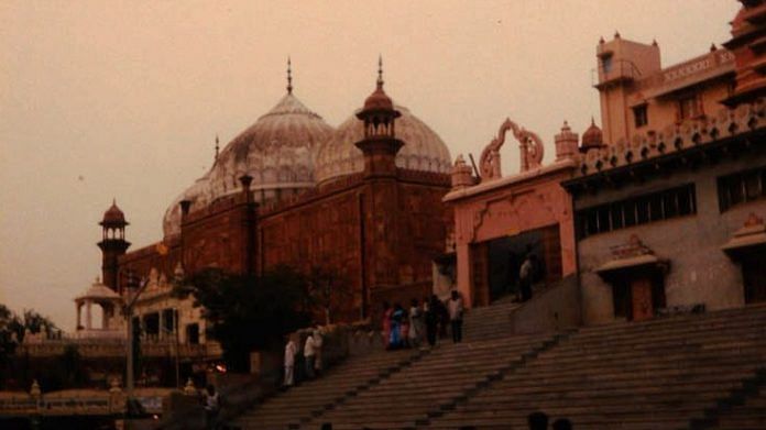 File photo of Shahi Idgah in Mathura, Uttar Pradesh | Photos: Commons