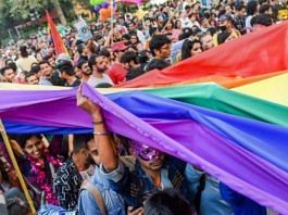 File photo of members and supporters of the LGBTQIA+ community during a pride march in Delhi | Representational image | Atul Yadav | PTI